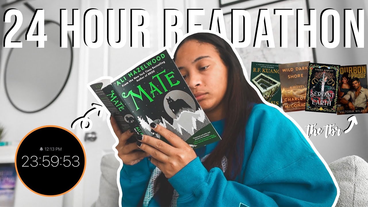 Осенний 24-часовой марафон чтения 🌙🍂 | Уютные выходные чтения