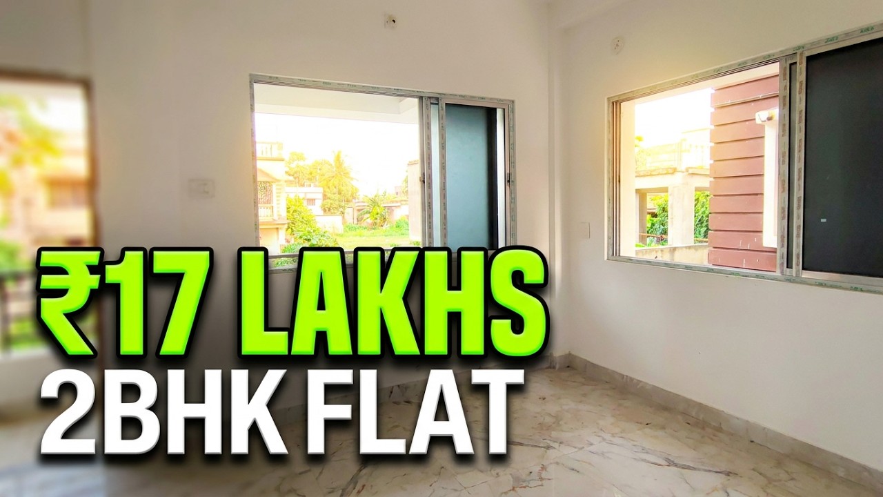 Ready 2 BHK flat for sale in Kolkata at 17 Lakhs | Low price 2 BHK property in complex | Budget a...