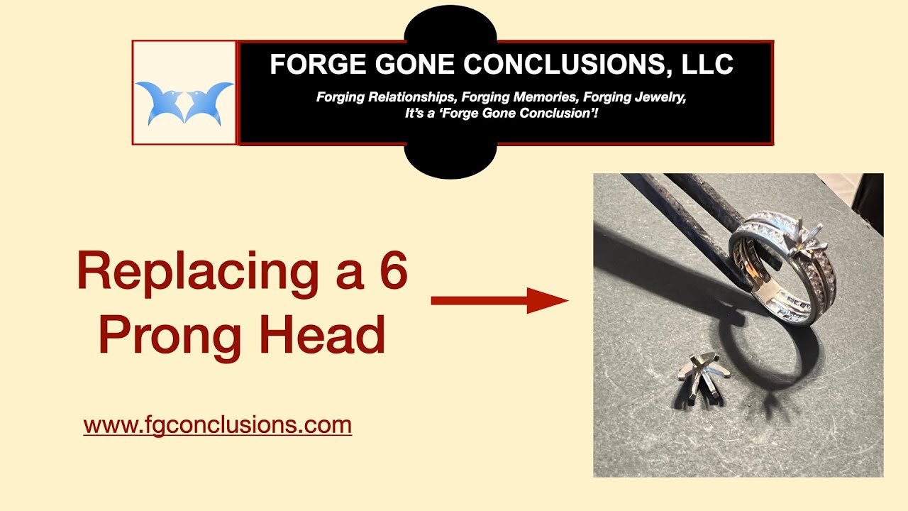 Replacing a 6 Prong Head - How to Repair Jewelry