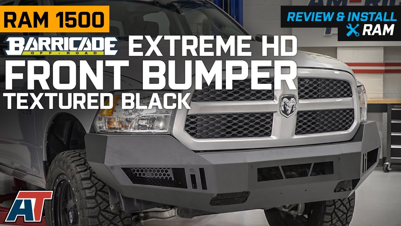 2013-2018 RAM 1500 Barricade Extreme HD Front Bumper Review & Install