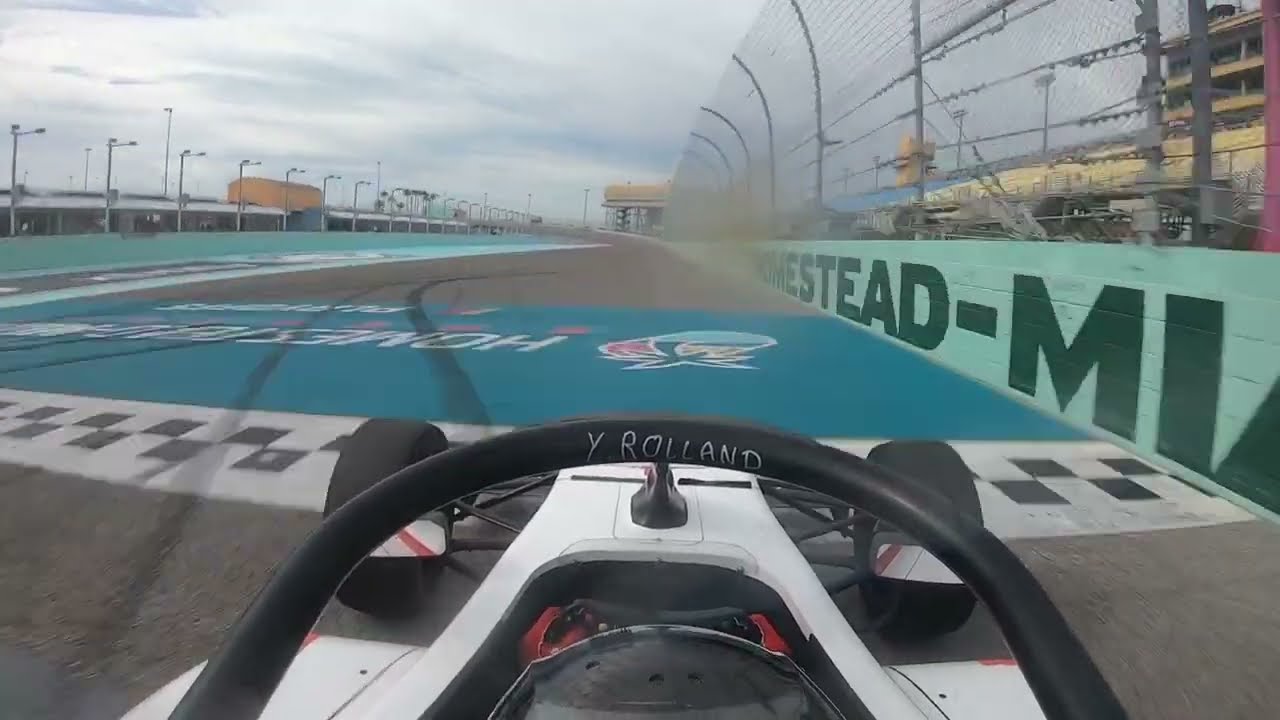 USF 2000 HOMESTEAD SPEEDWAY onboard