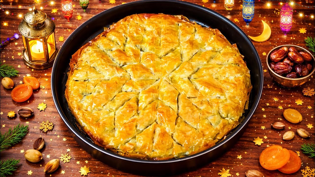 البقلاوة المصرية  بالجلاش#رمضان_كريم