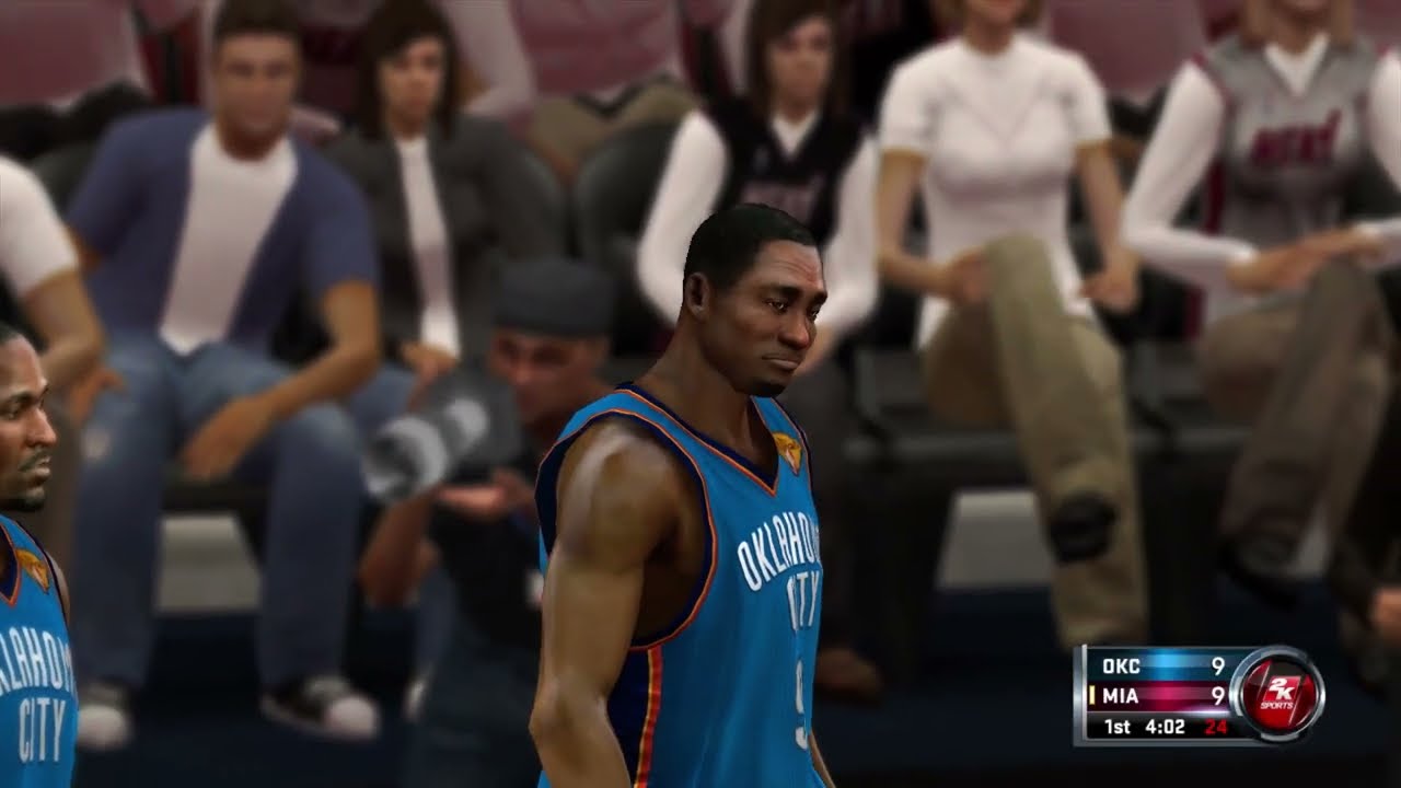NBA 2K12 Gameplay - NBA Finals - Oklahoma City Thunder vs Miami Heat