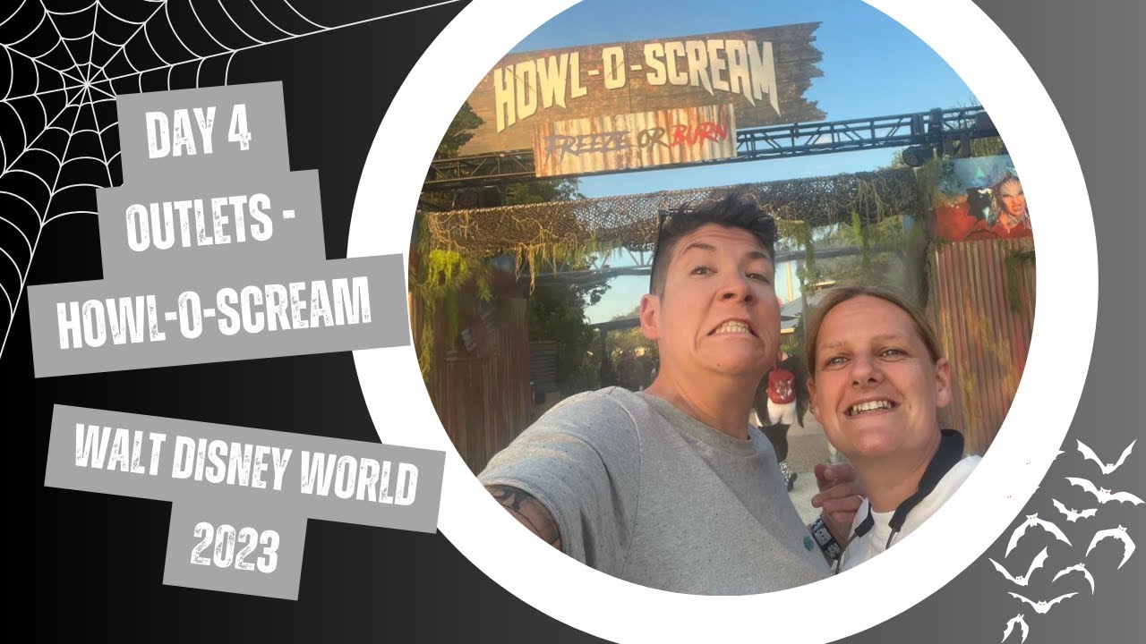 Walt Disney World Day 4 Vlog! | Outlets | SeaWorld | Howl-O-Scream | McDonalds | Twistee Treat