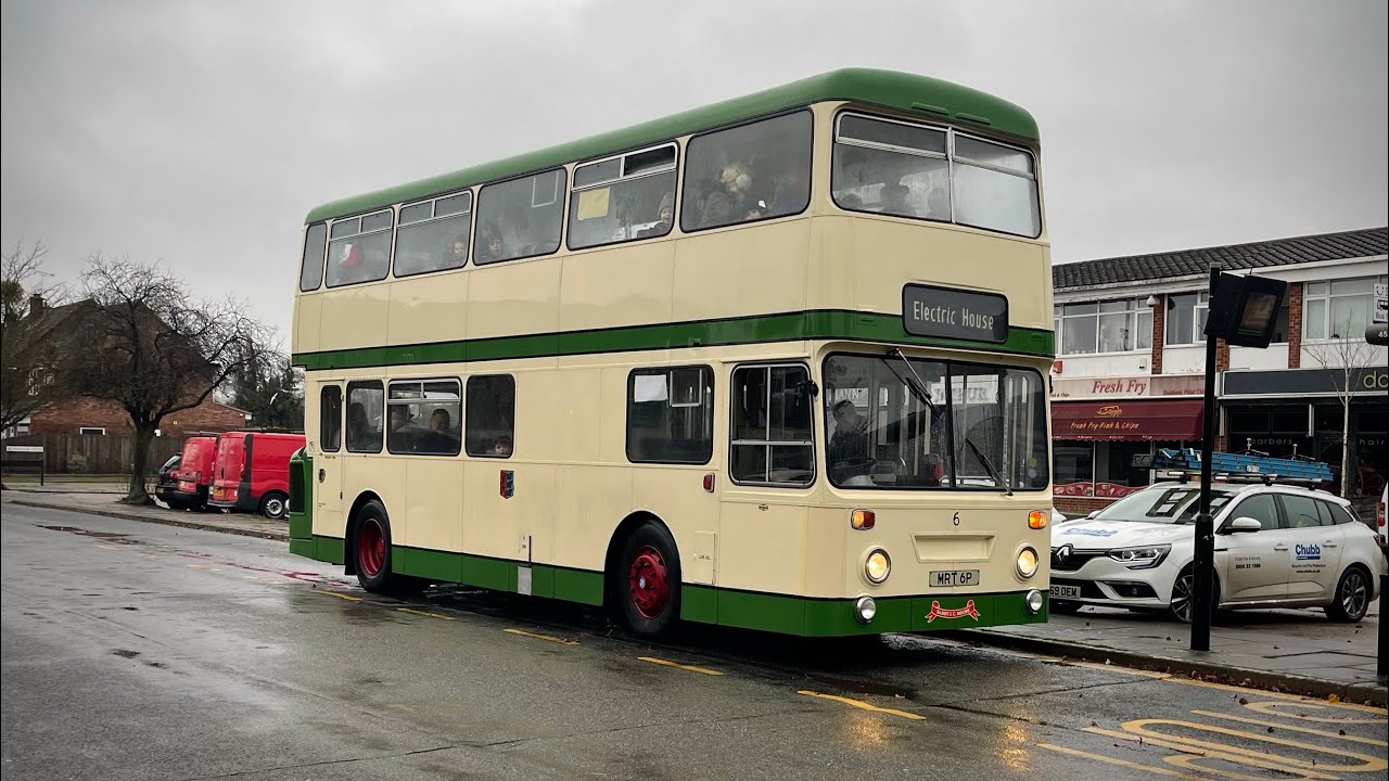 By Leyland Atlantean to Levington. Ipswich Transport Museum Christmas Cracker Event 2023