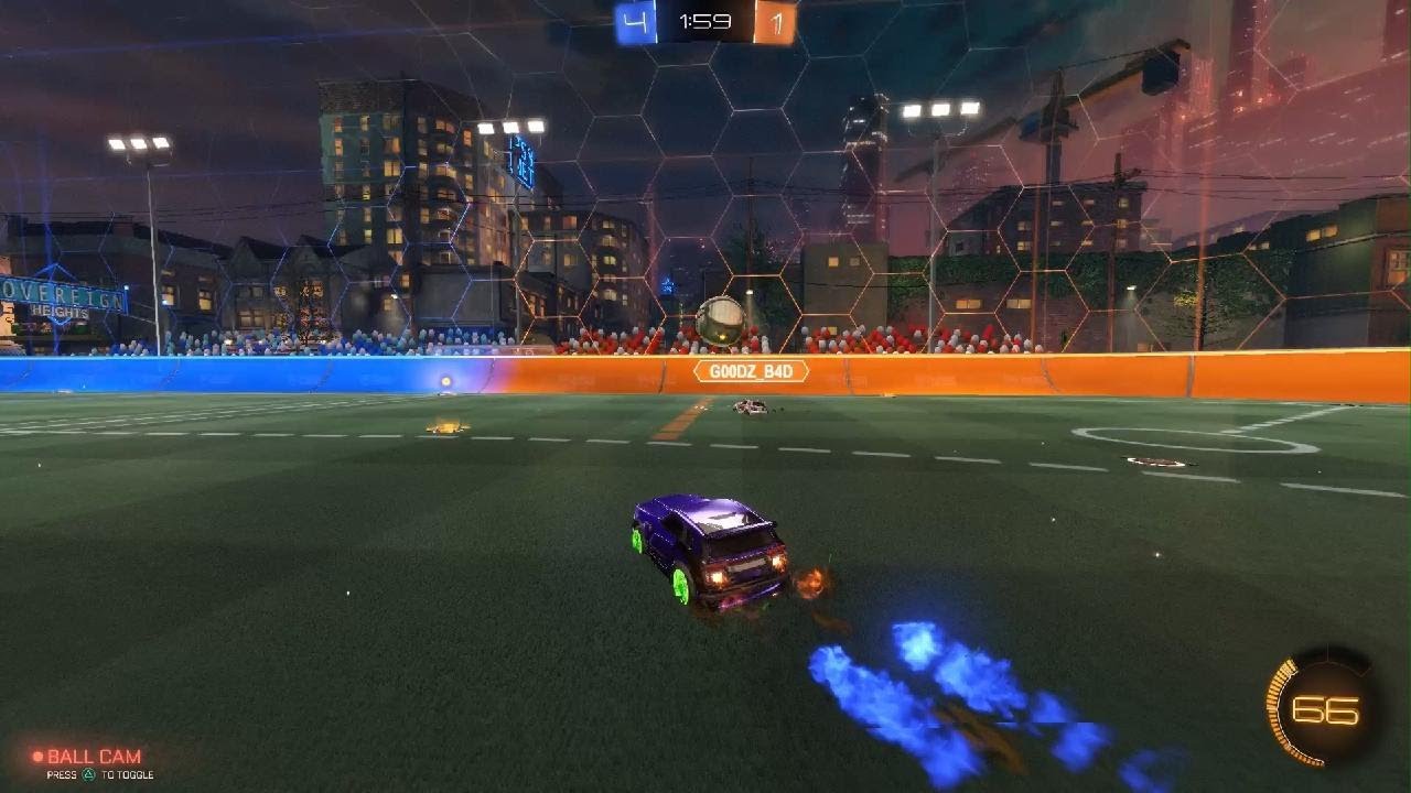 Playing some rocket league ranked