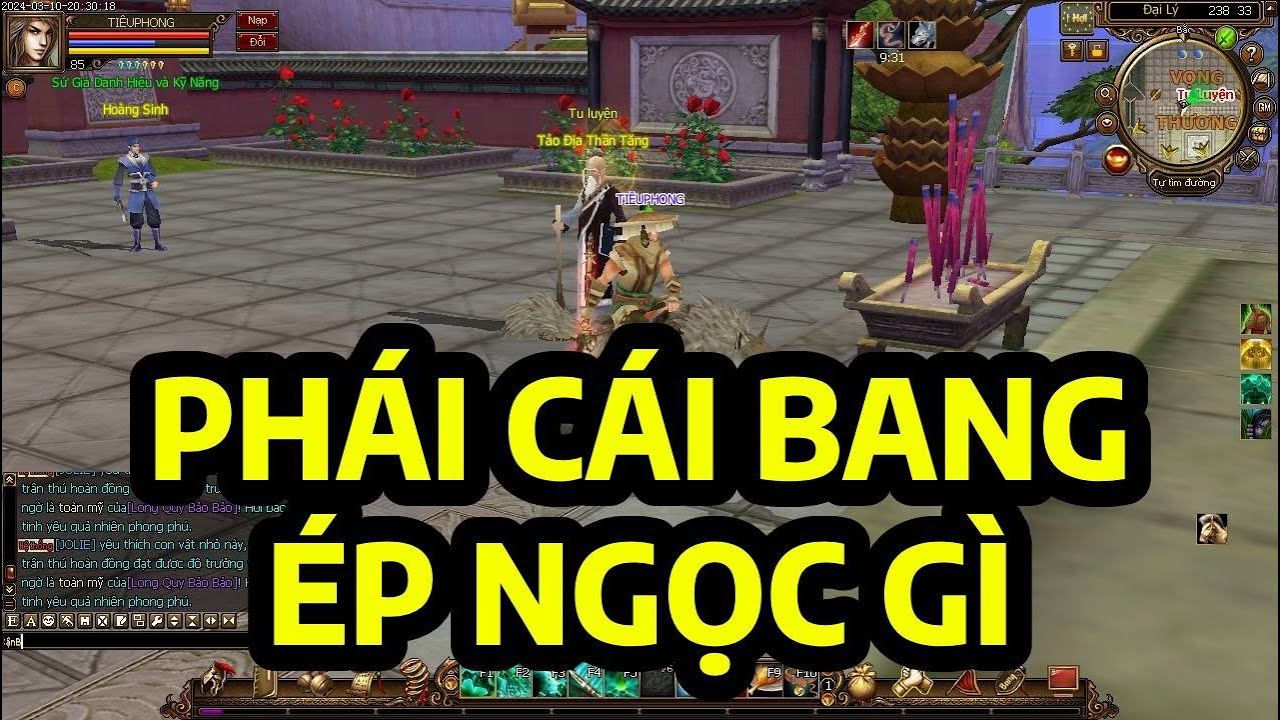 Phái Cái Bang Ép Ngọc Gì?