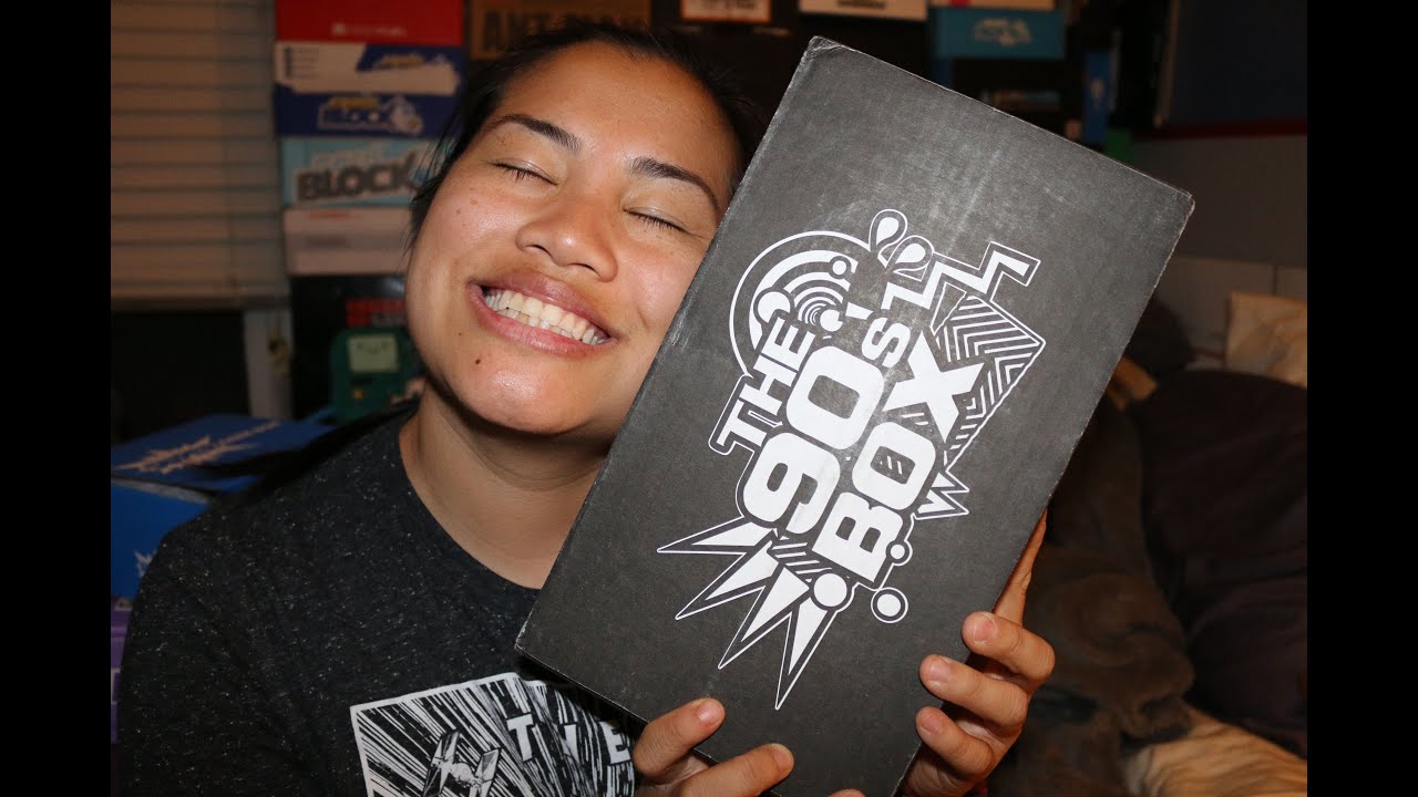 2016 April The 90's Box Unboxing