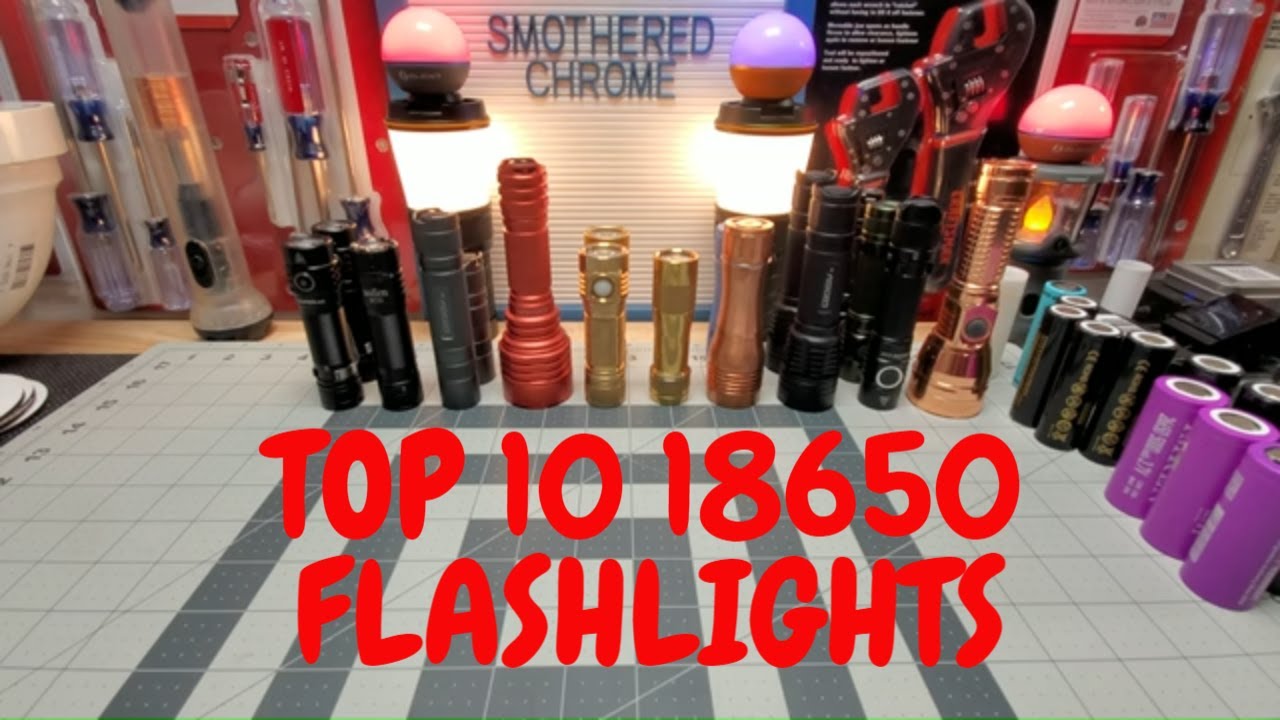 ТОП-10 ЛУЧШИХ ФОНАРЕЙ НА 18650 🔦
