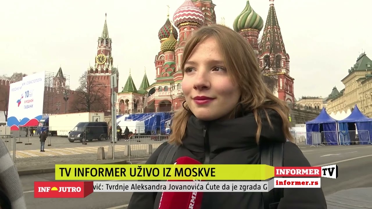Ruska studentkinja izašla pred kamere Informera Moskva je grad mogućnosti, želim da dođem u Srbiju!