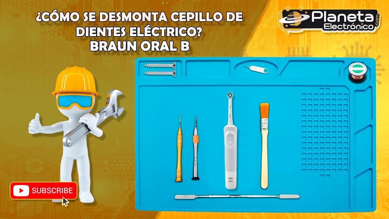 ¿Cómo se desmonta cepillo de dientes eléctrico ORAL B? 2026