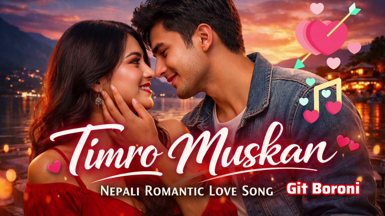Timro Muskan | Nepali Romantic Love Pop Song 2025 ❤️ #nepalisong #romanticsong #2025 