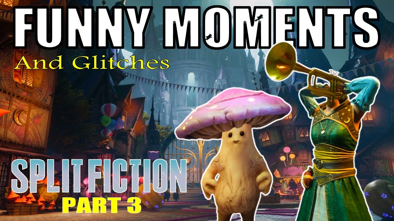 Visiting The Moon Market Was UNHINGED! | Funny Moments and Glitches in Split Fiction | Part 3