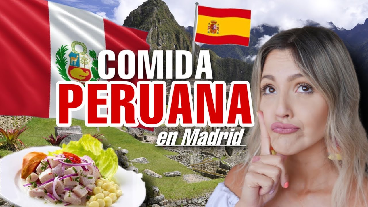 VENEZOLANA probando la comida PERUANA🇵🇪 en ESPAÑA🇪🇸 El CEVICHE🤯🤔  @SOYLAPECOSA