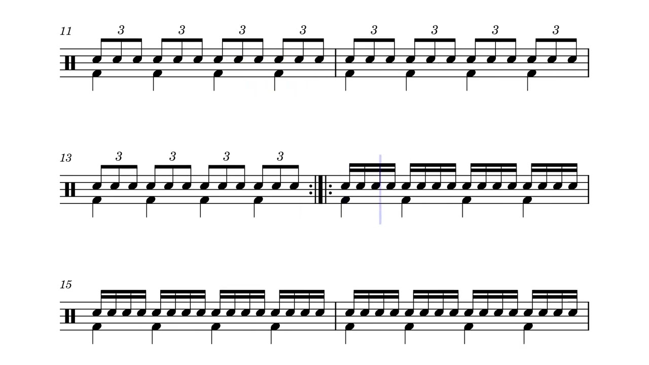 1/4 Note to 1/16th Snare w/kik – burkeules1 by Composer / arranger