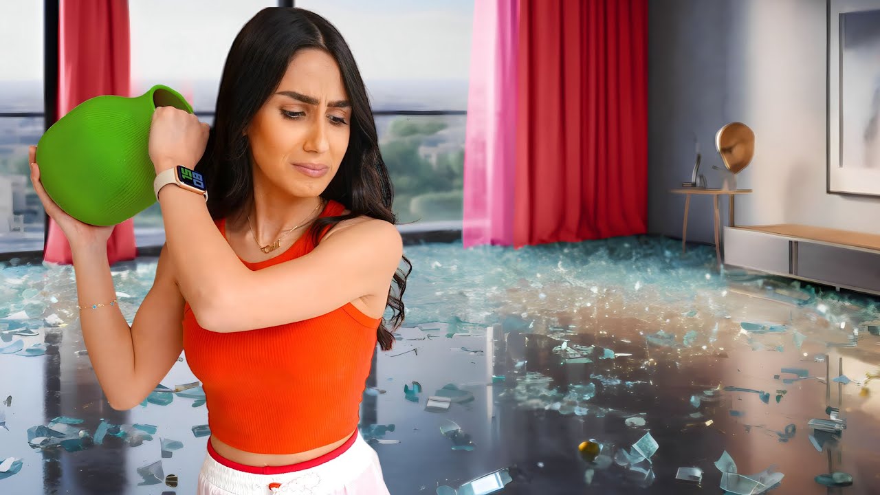زوجتي كسّرت زجاج البيت 🥛 (من التعصيب)