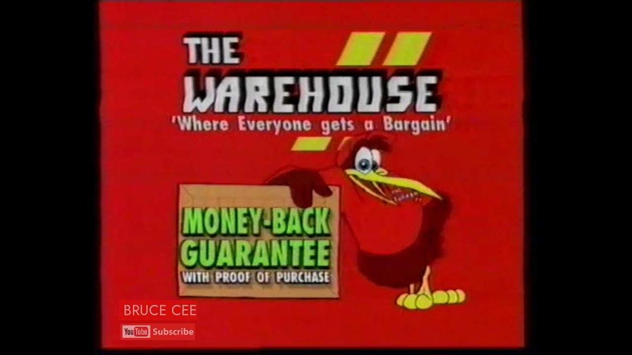 1999 Advert, The Warehouse NZ (VHS)
