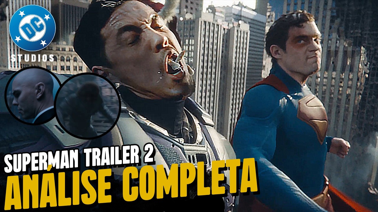 ABSOLUTAMENTE PERRFEITO! SUPERMAN NOVO TRAILER 2 - REAÇÃO e ANÁLISE COMPLETA