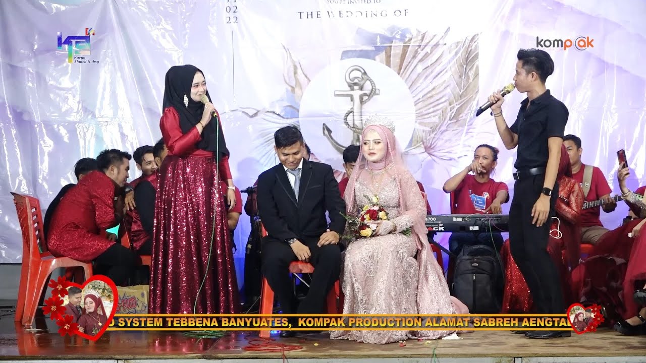 BENNI JHUDUH  FAJAR SYAHID & AISYAH ICHA   KARYA AHMED HABSY LIVE DI PERNIKAHAN NURUL & AGUS