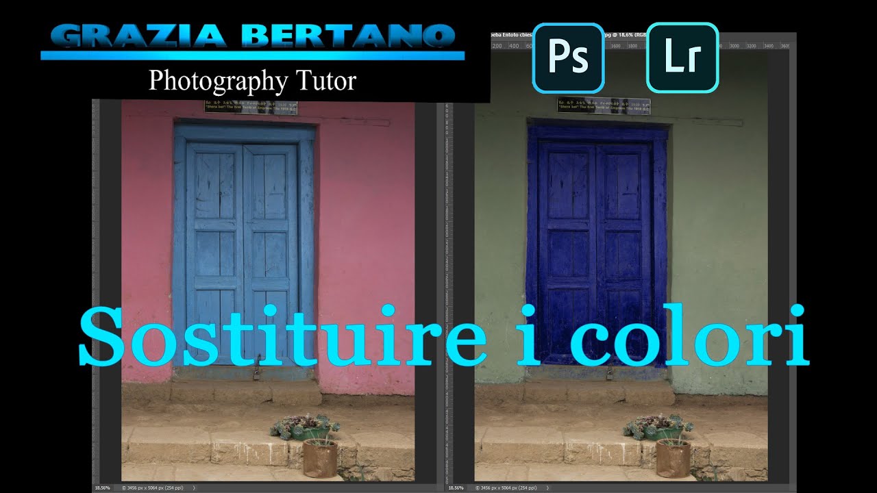 Sostituzione selettiva del colore con Photoshop