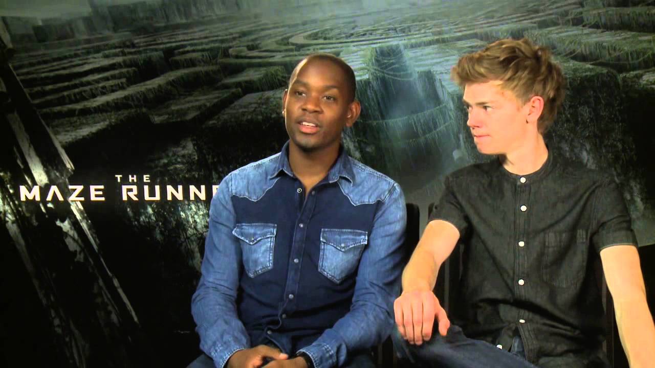 Maze Runner exclusive Interview with Aml Ameen & Thomas Brodie-Sangster