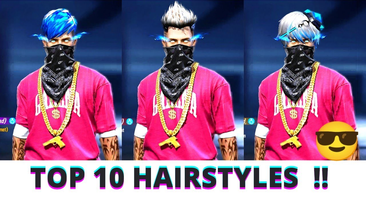 TOP 10 GOOD LOOKING HAIRSTYLES 😍 I HAVE IN FREEFIRE 😎💇&zwj;♂️