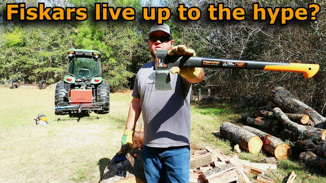 Оправдал ли топор-колун Fiskars ожидания? Топор-колун Fiskars X25 №722