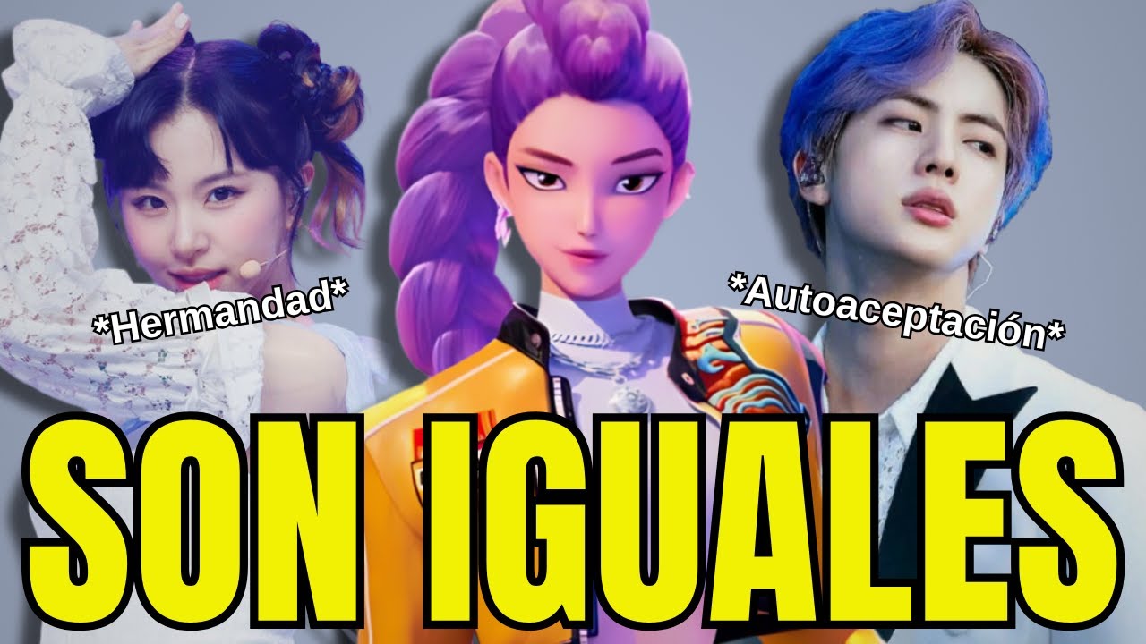 TWICE y BTS son la versión en la VIDA REAL de HUNTRIX - K-pop Demon Hunters - Clau's Cloud