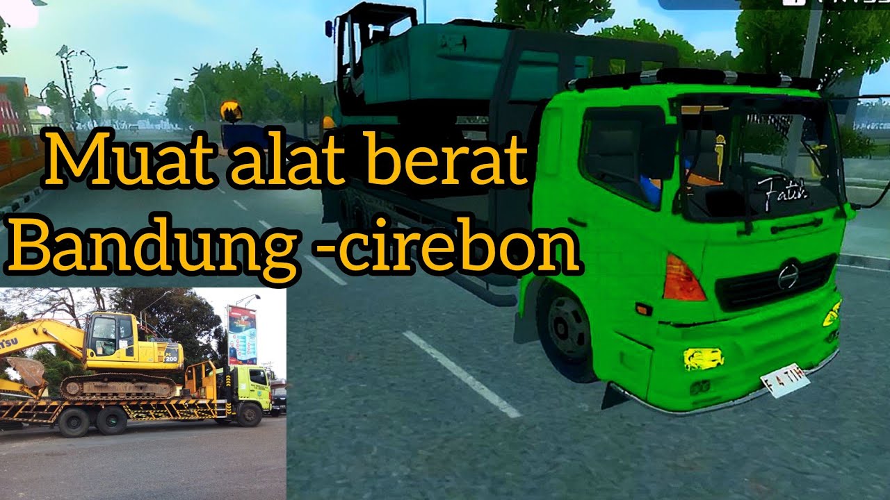 Perjalanan Truk Hino muat exsafator bandung - Cirebon 