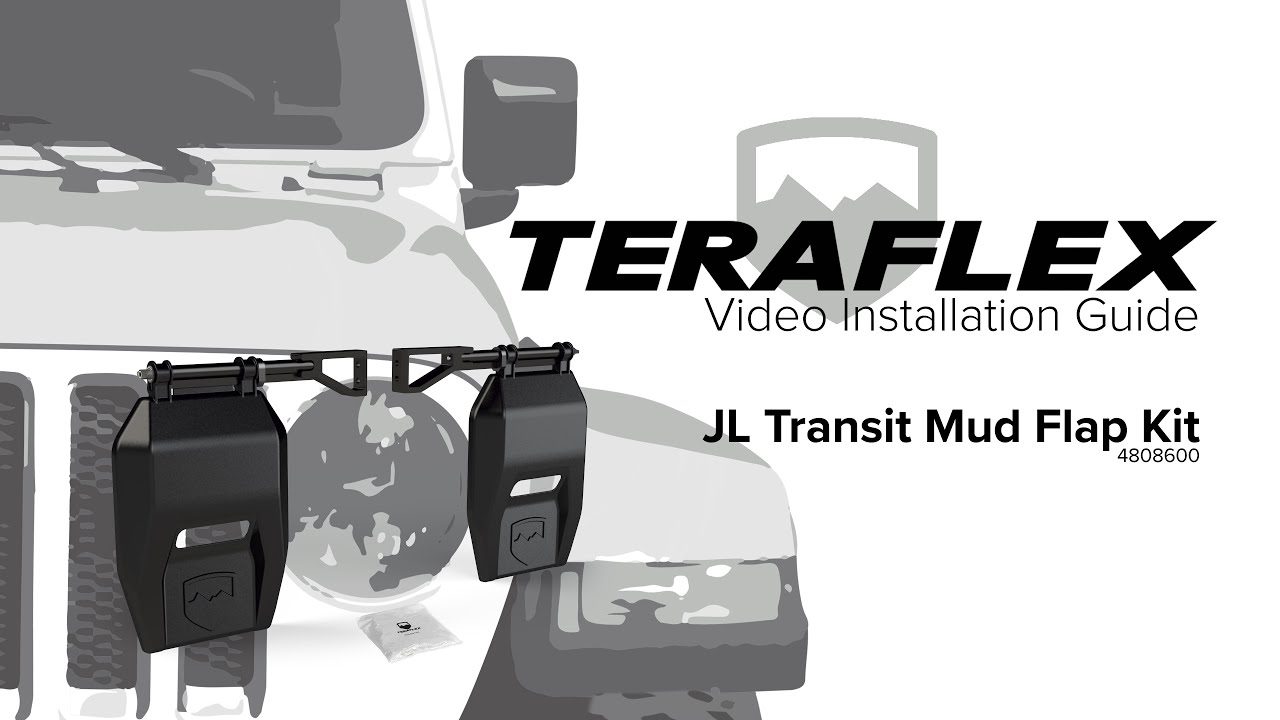 JL Transit Mud Flap Kit Install | TeraFlex
