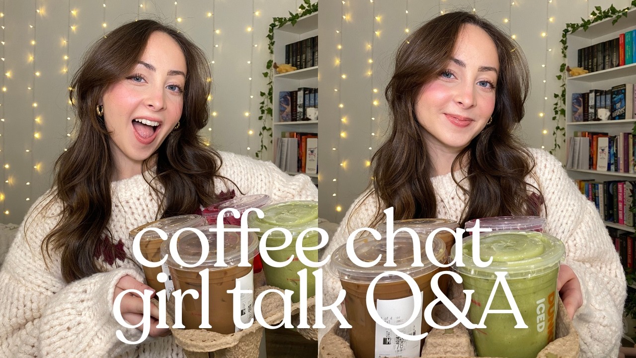 trying crazy dunkin orders & answering your advice questions