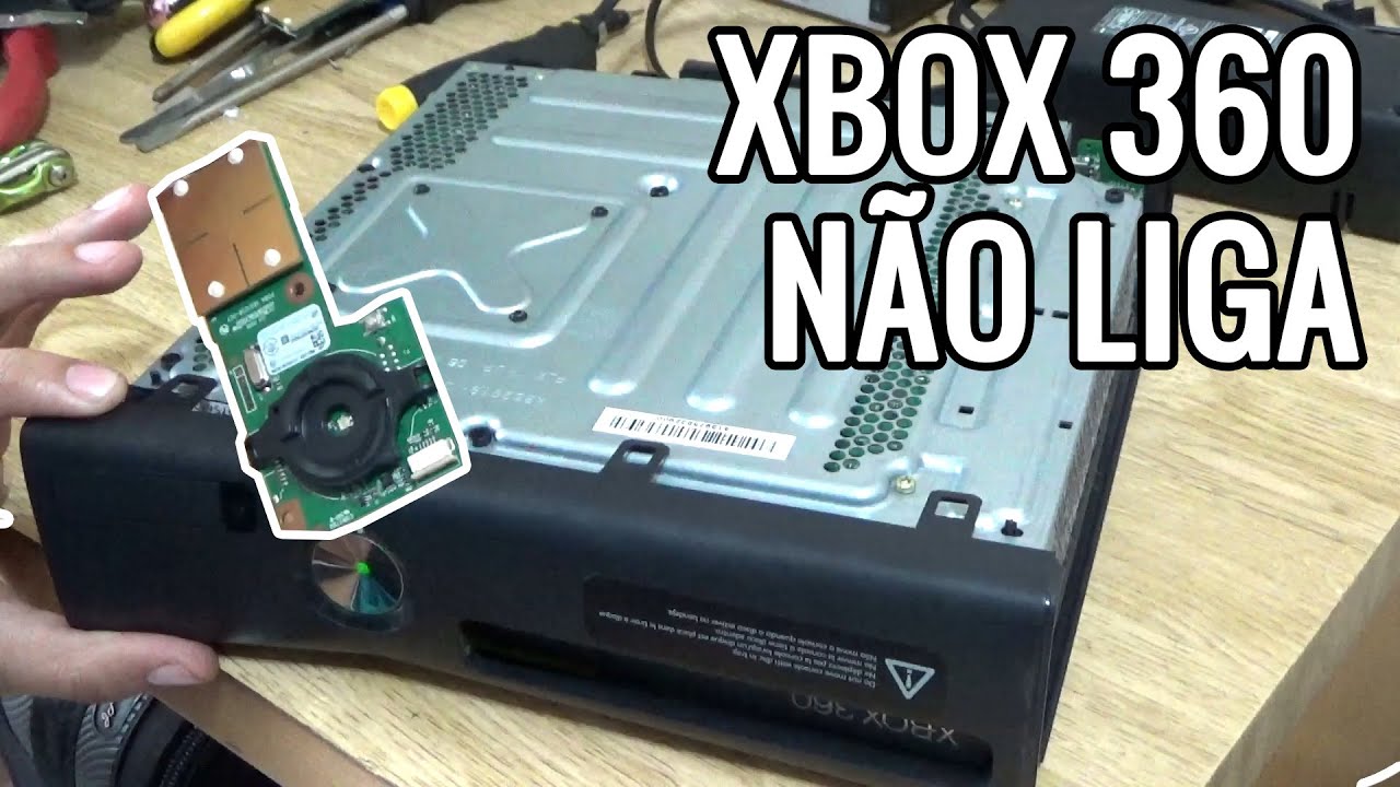 Xbox 360 slim não liga - RESOLVIDO - Placa frontal RF em curto circuito