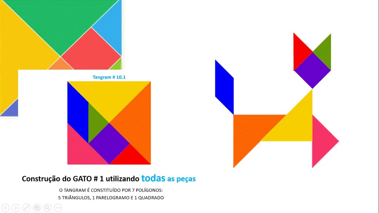 Construção do GATO #1 / TANGRAM #10.1