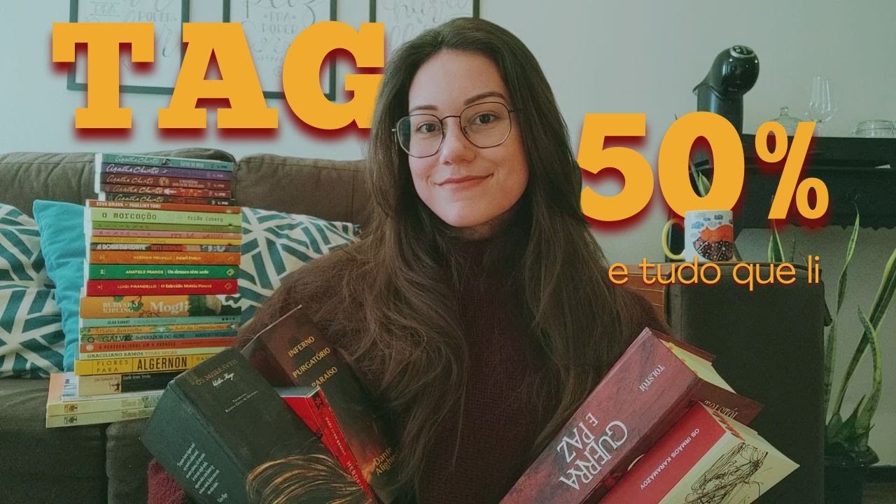 📚 TAG 50% + tudo o que eu li no primeiro semestre