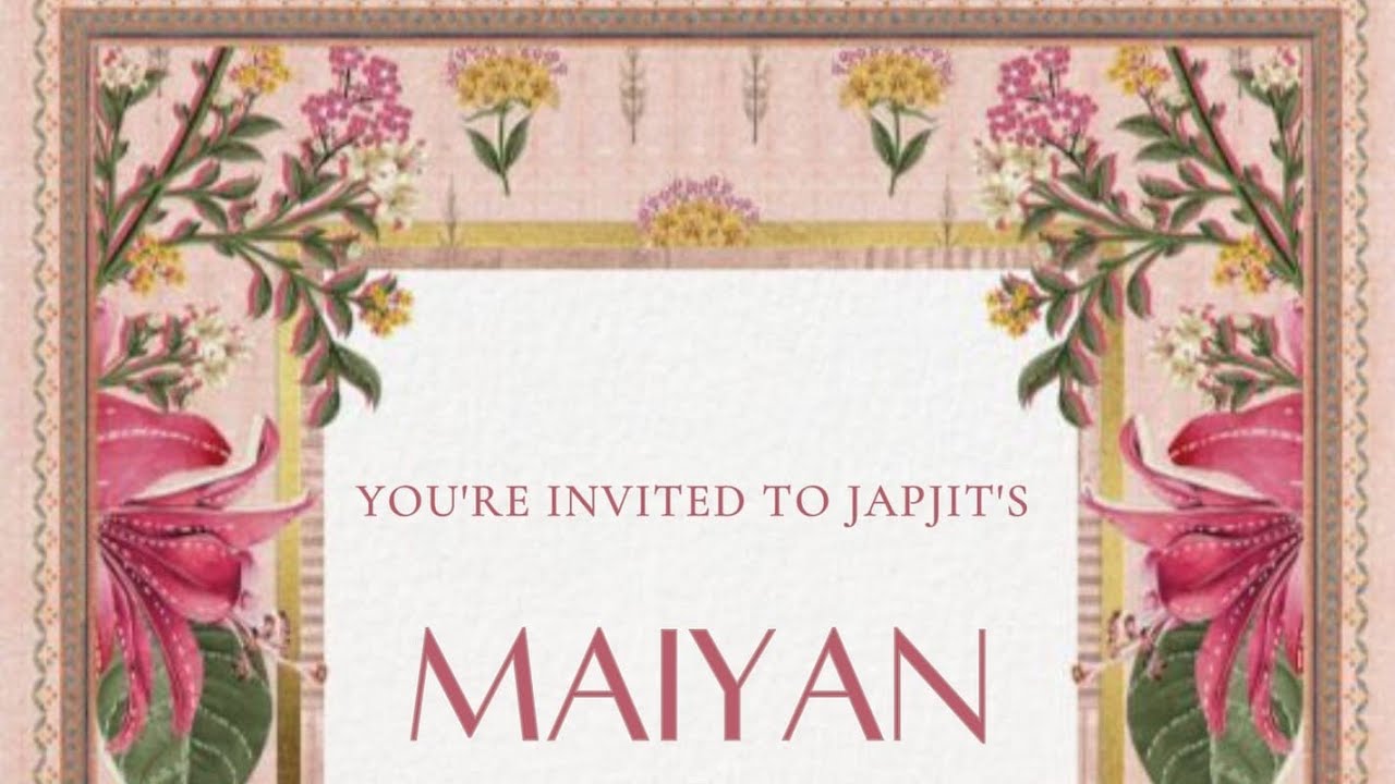 Jappu's Wedding Week | Day 2 | 1st Maiyan