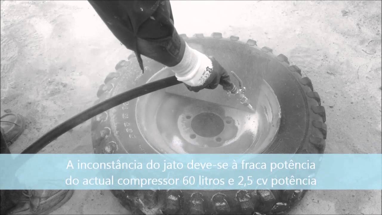 Maquina decapagem a jato de areia