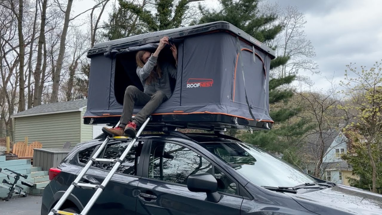 Getting our First Roof Top Tent! (Roofnest Sparrow Installation)
