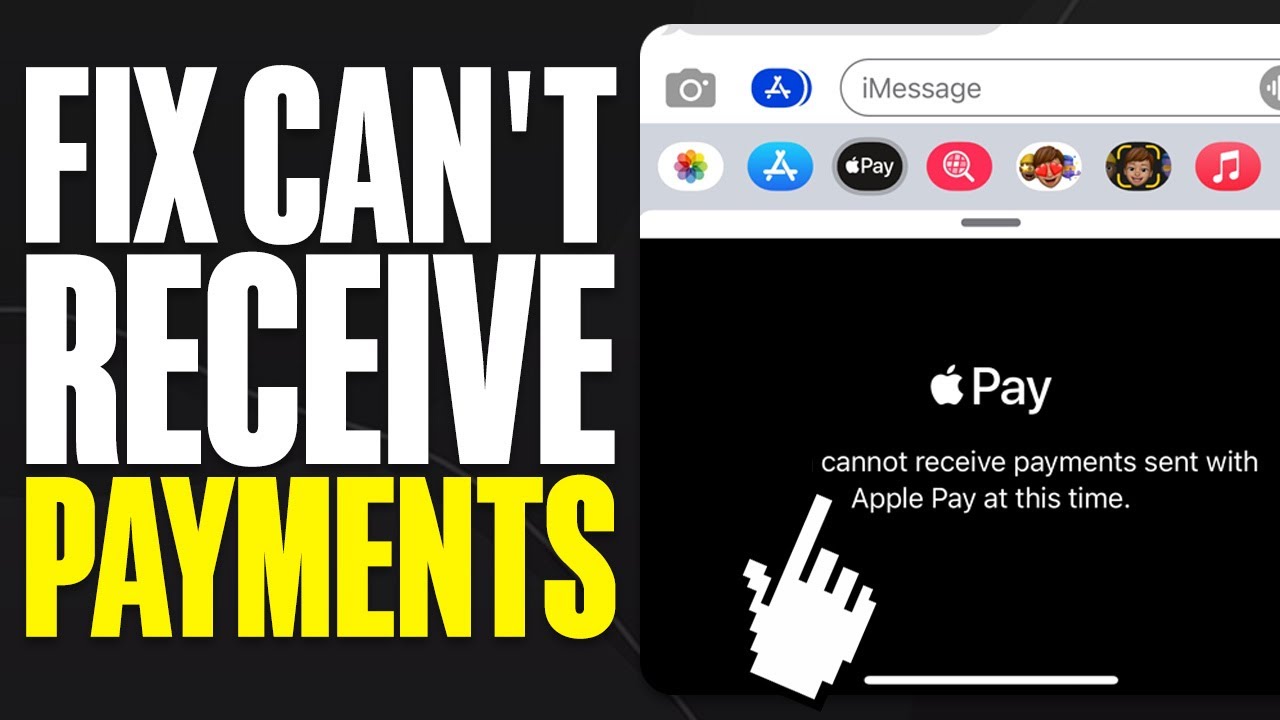 How To Fix You Can't Receive Payments Apple Pay 2025