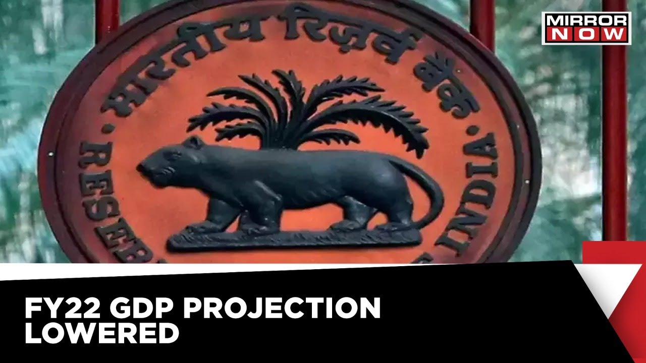 India's FY22 GDP Projection Lowered | Oct-Dec GDP Expands 5.4% | Breaking News