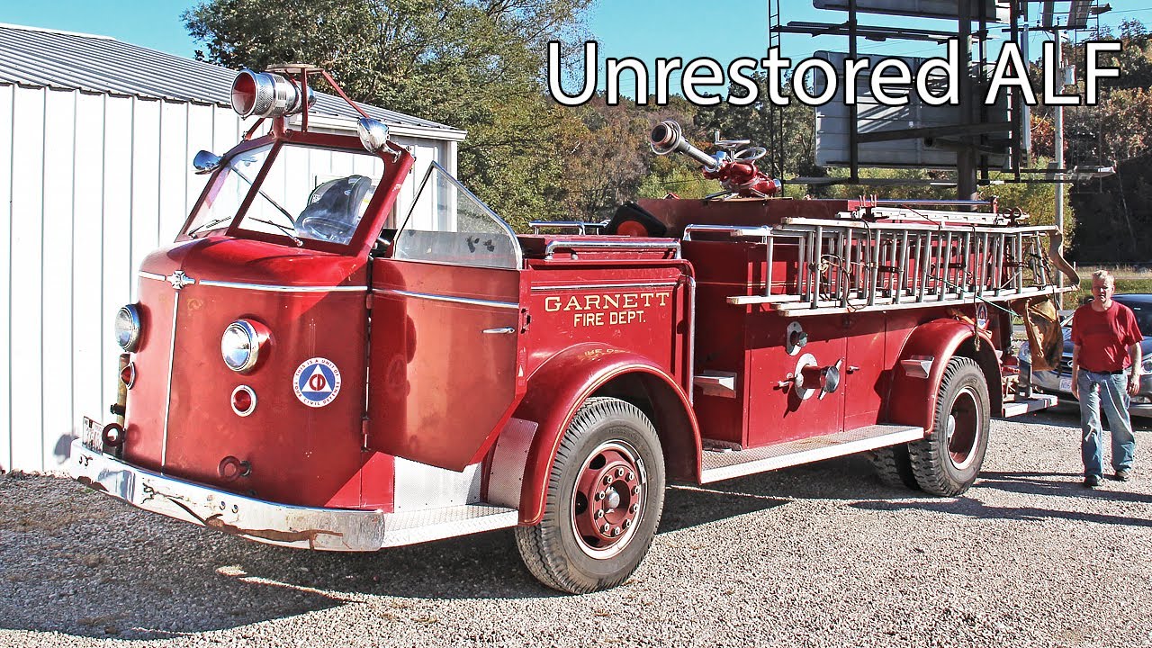 This is My Friend's 1954 American LaFrance V12 Firetruck