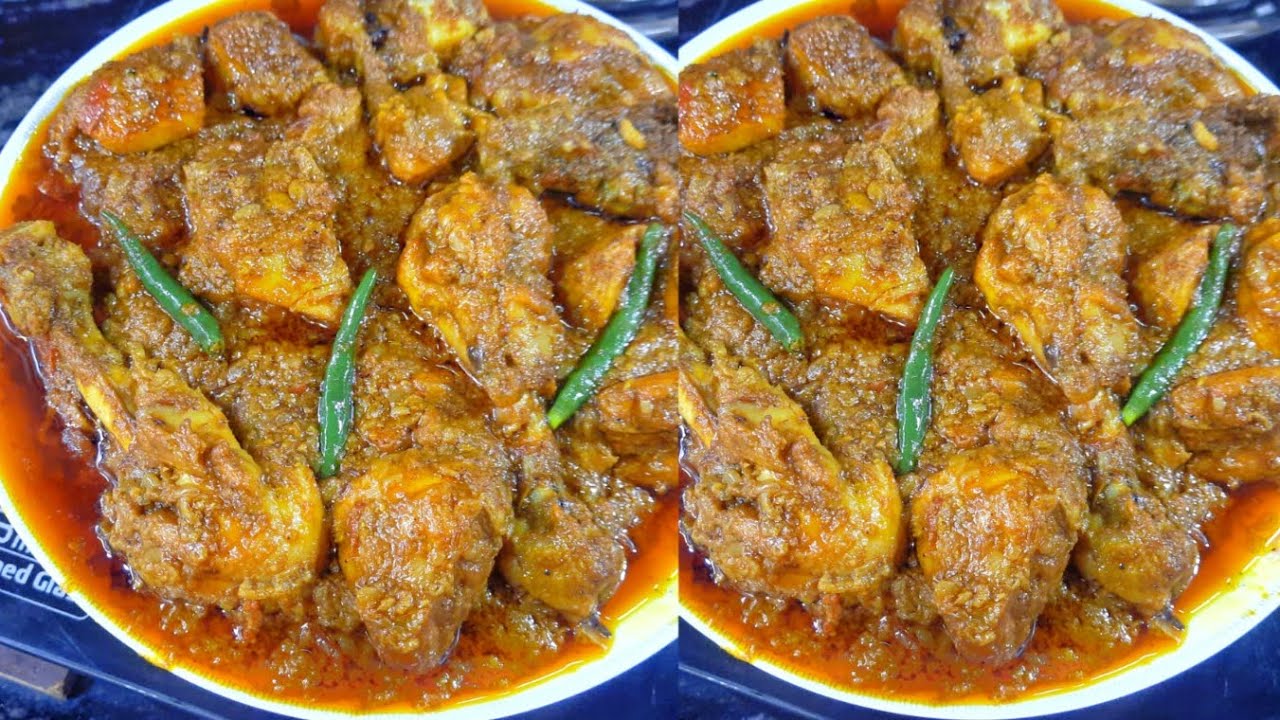 কাঁচালঙ্কা বাটায় মরিচ চিকেন- স্বাদ একদম মুখে লেগে থাকবে ||  Pepper / Morich Chicken Recipe 