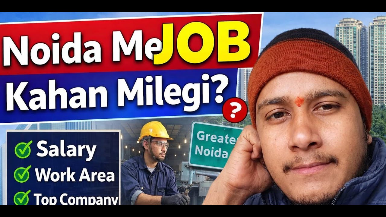 Noida Me Job Karne Ki Best Jagah | Noida Job Areas 2026 | Salary & Companies Guide