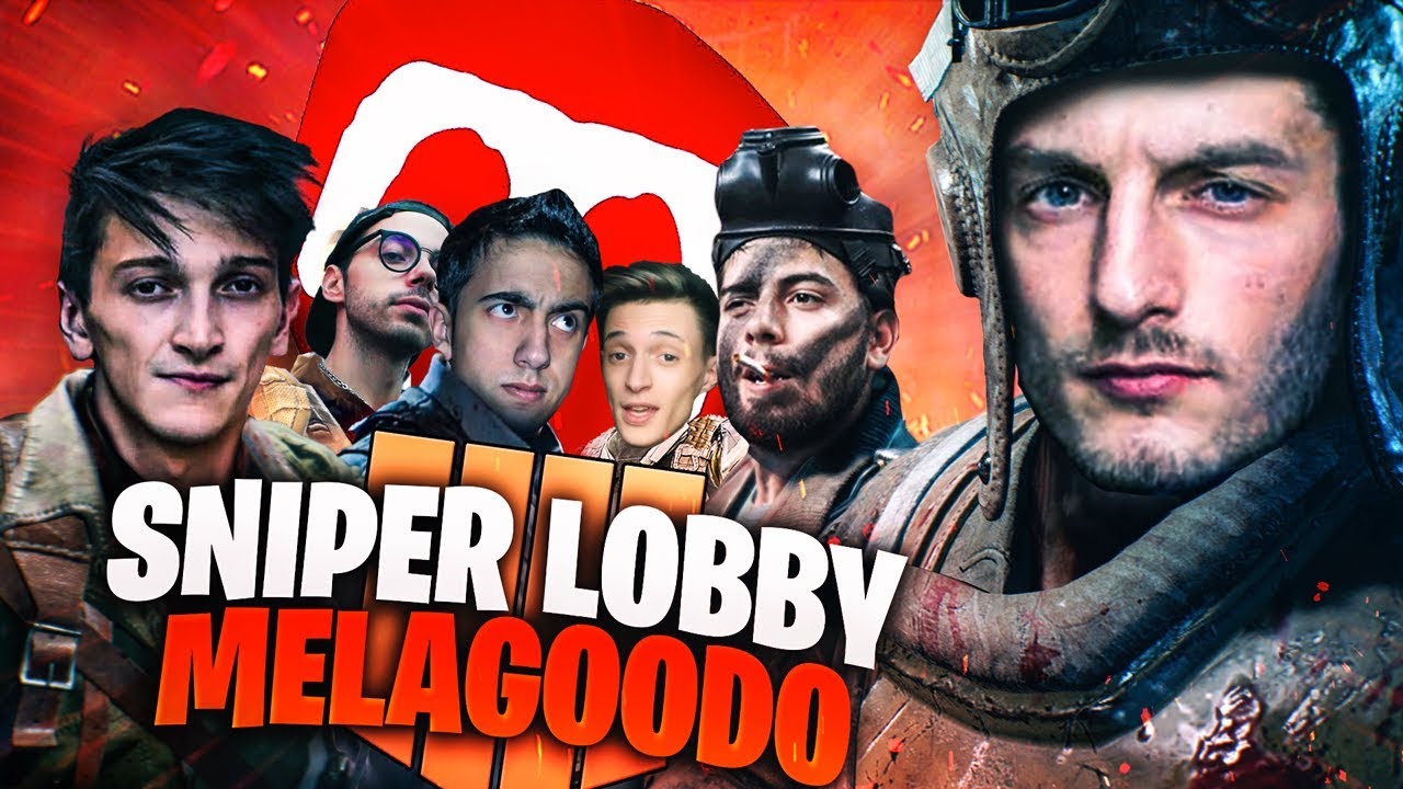 SNIPER LOBBY su BLACK OPS 4! COME ROVINARE LE AMICIZIE! w/Melagoodo