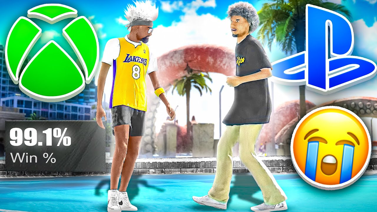 I MADE PlayStation PLAYERS CRY in NBA 2K24