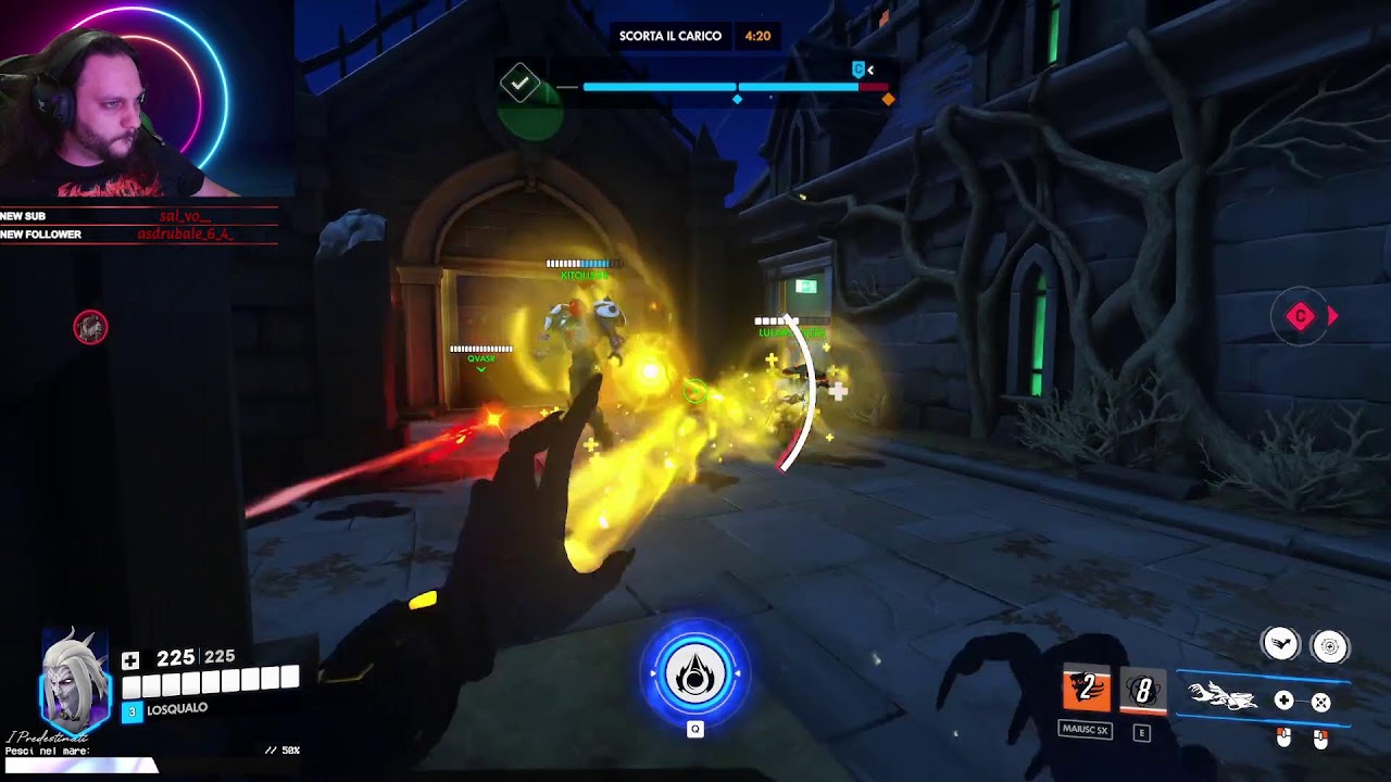 Non riesco a lasciare Moira ! Community di overwatch in costruzione !