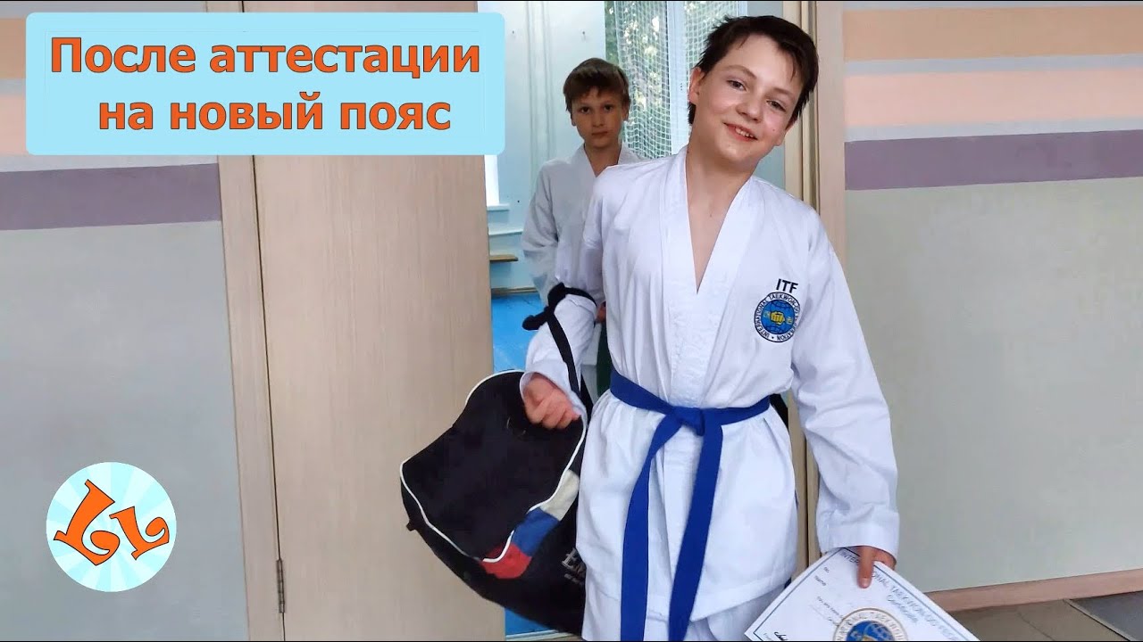 Аттестация тхэквондо. Влог