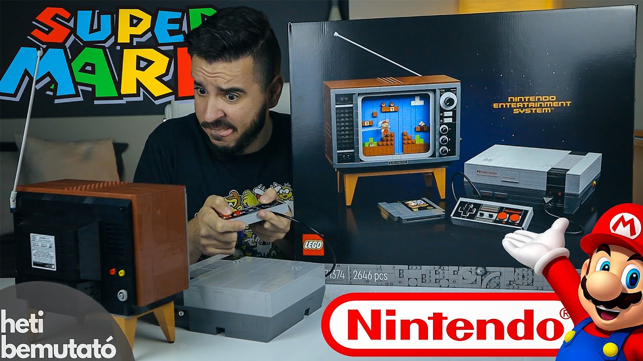Gyerekkorunk VIDEÓJÁTÉKA || LEGO 71374 NINTENDO Entertainment System bemutató