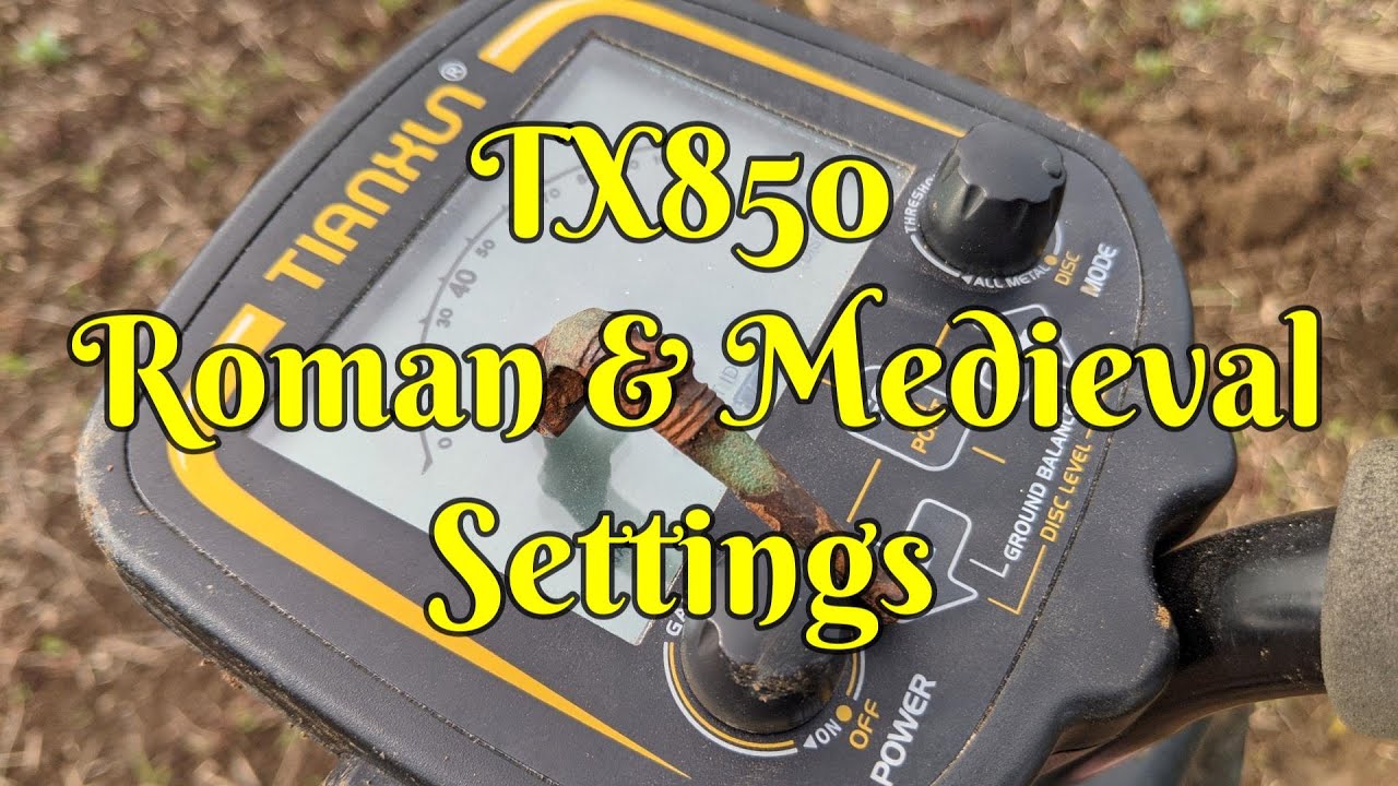 Металлоискатель TX850 &laquo;Рим и Средневековье&raquo; Мои настройки #metaldetecting #tips #fyp