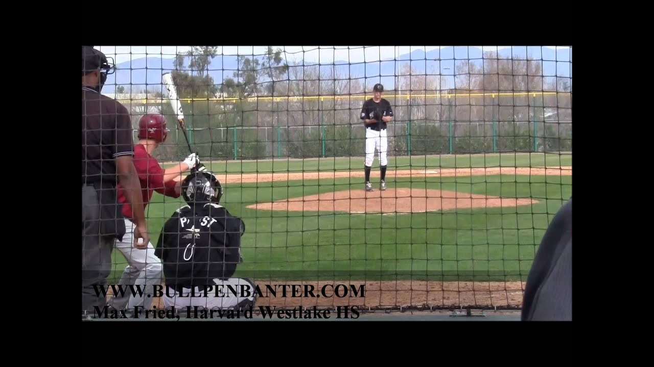 Max Fried Prospect Video, LHP, Harvard Westlake High School Class of 2012