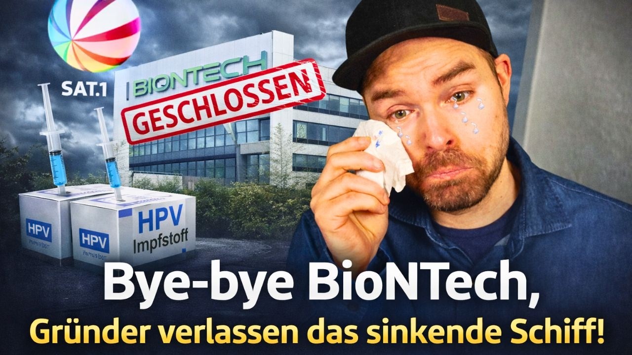 Bye, Bye BioNTech! Gründer verlassen das sinkende Schiff!